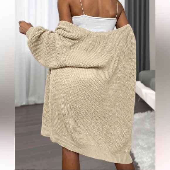 Women’s Longline Cardigan Sweater In Large - Picture 3 of 13